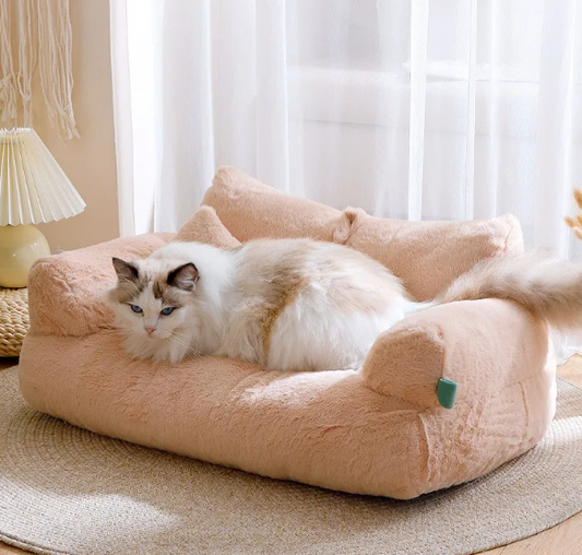 PurrLounge Flannel Pet Sofa